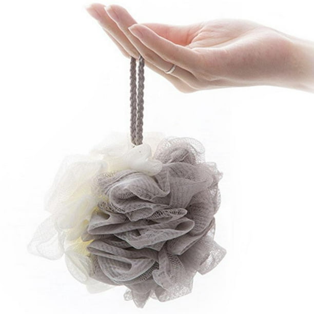 Bath Loofah Shower 2 Pack Sponge Pouf Body Exfoliator Scrubber Ball